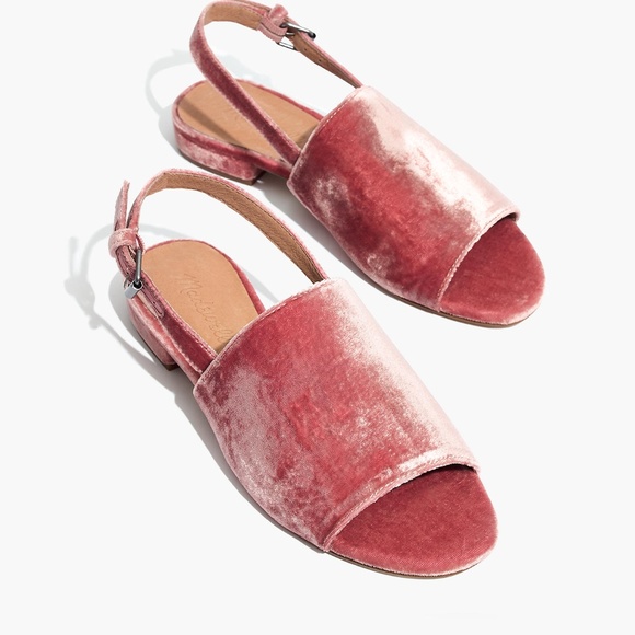 Madewell Shoes - Madewell The Noelle Slingback in Velvet